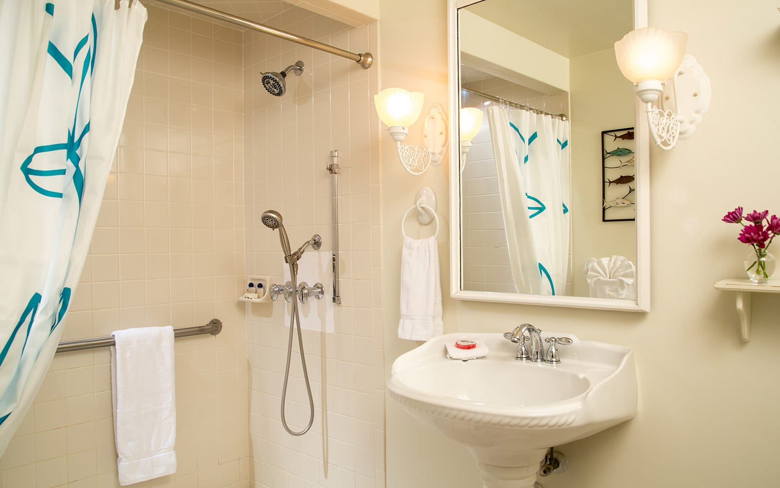 Walk in shower