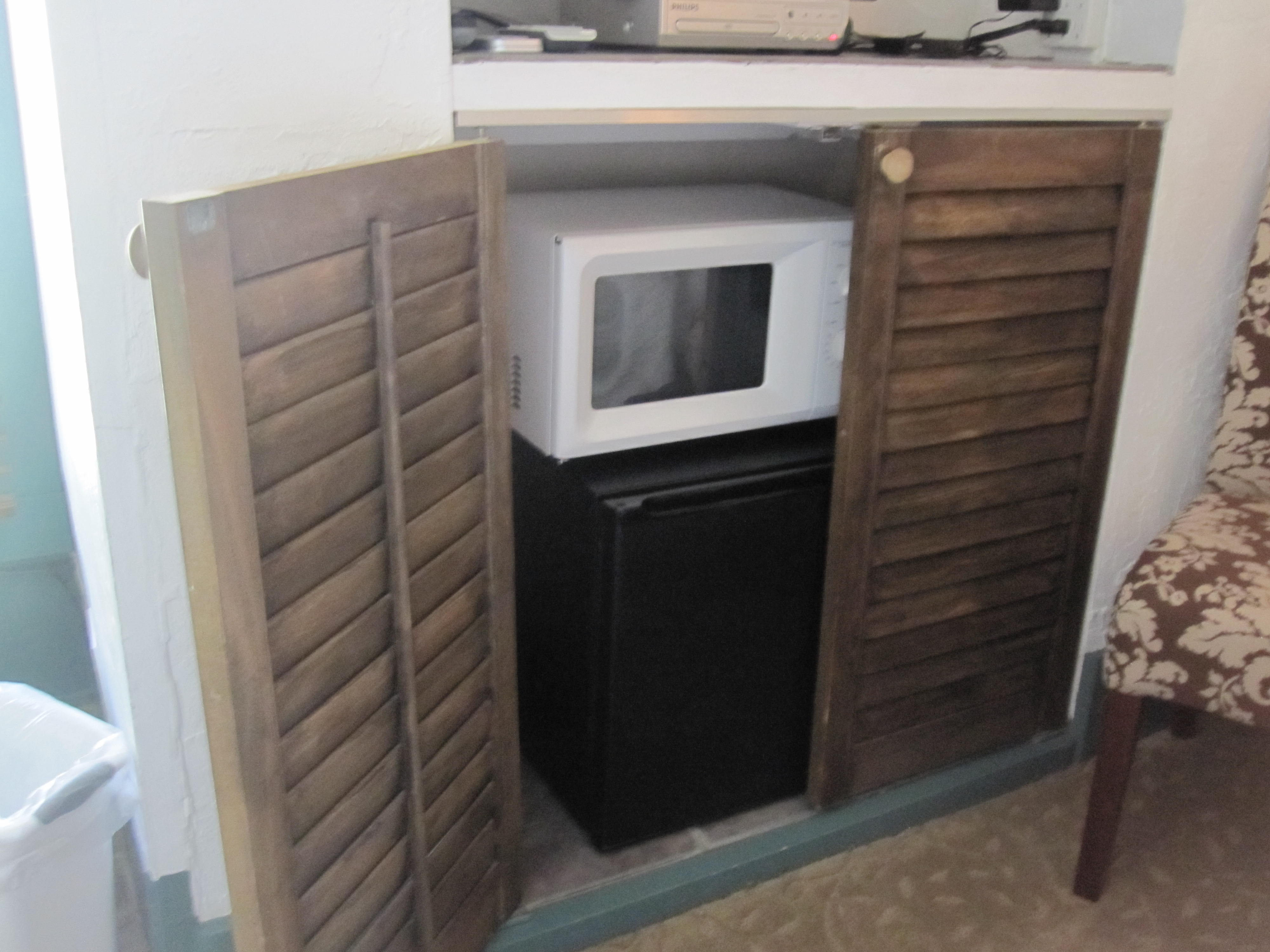 Refrigerator and Microwave