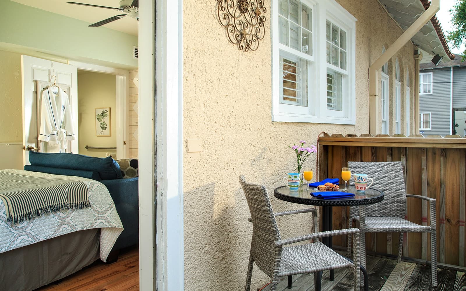 Small patio