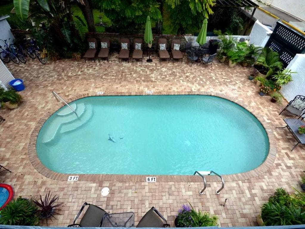 view of pool