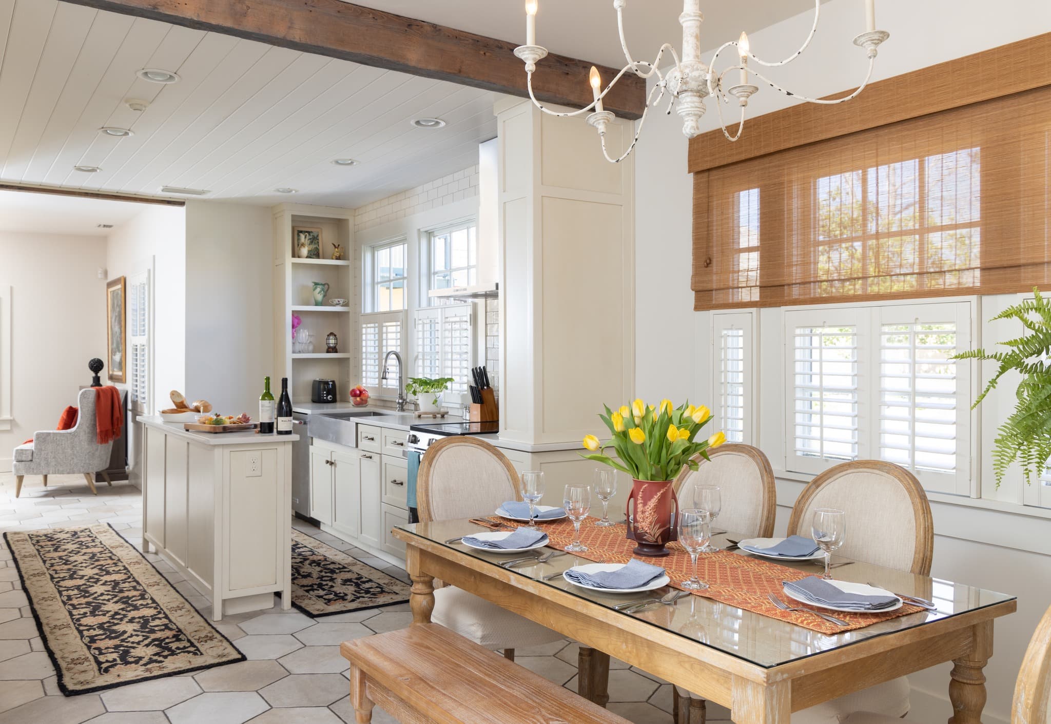 Cottage Kitchen & Dining Room